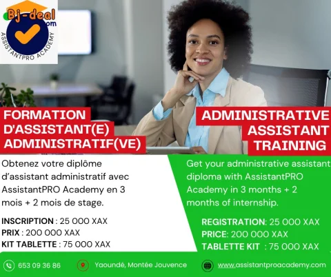 Main image — CQP Assistant Administratif Administrative Assistant CQP