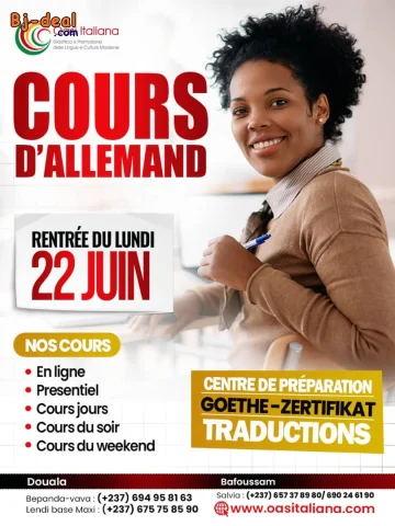 Image principale — COURS ALLEMAND A OASI ITALIANA