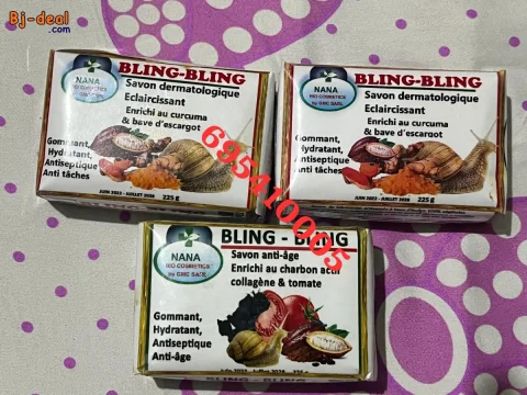 Image principale — Savon bling bling au curcuma